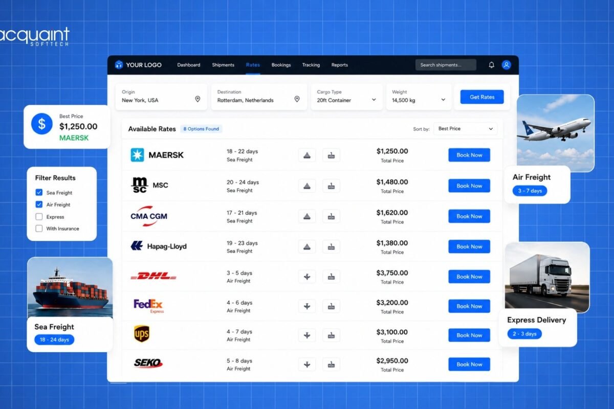 Freight Rate Management Engine: How to Build Dynamic Pricing and Rate Comparison Modules