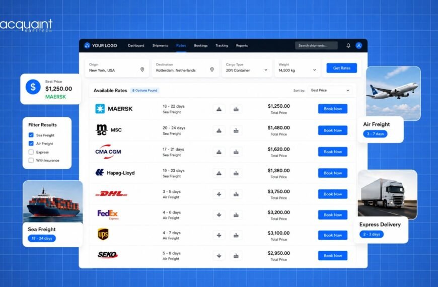 Freight Rate Management Engine: How to Build Dynamic Pricing and Rate Comparison Modules